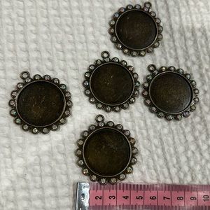 5 AB Rhinestone bezels